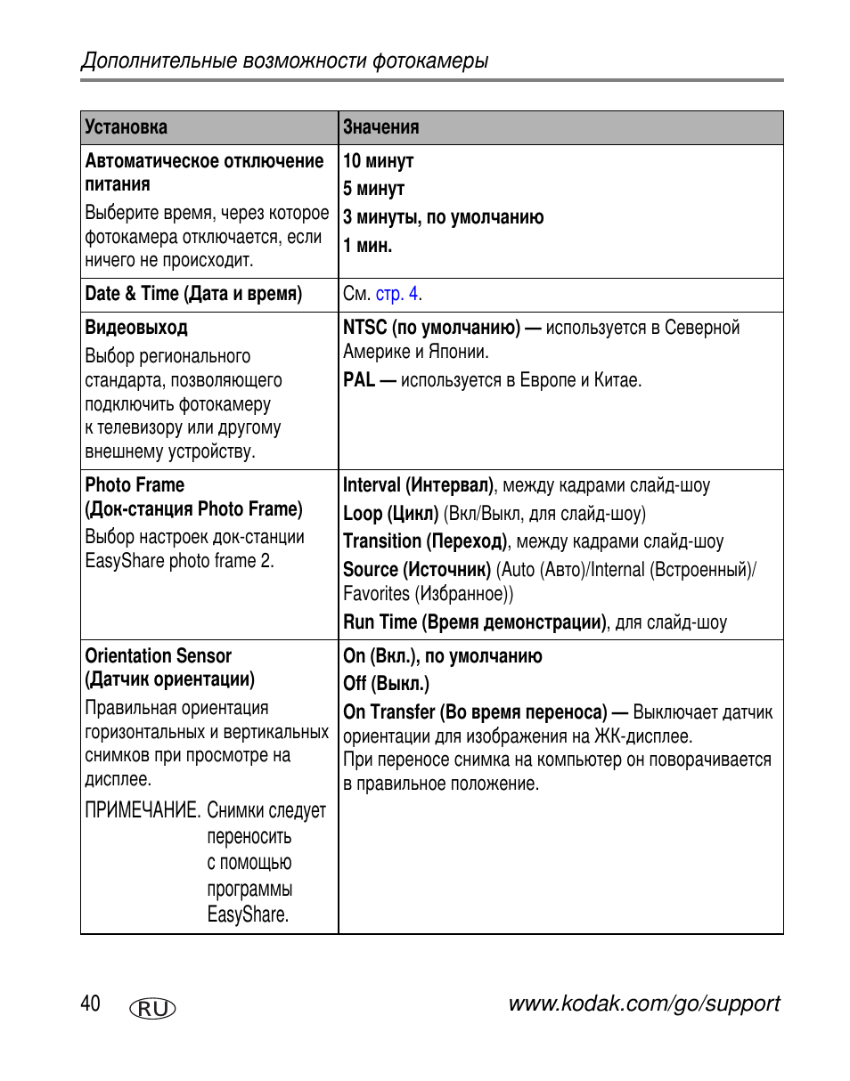 Kodak V603 User Manual | Page 46 / 91