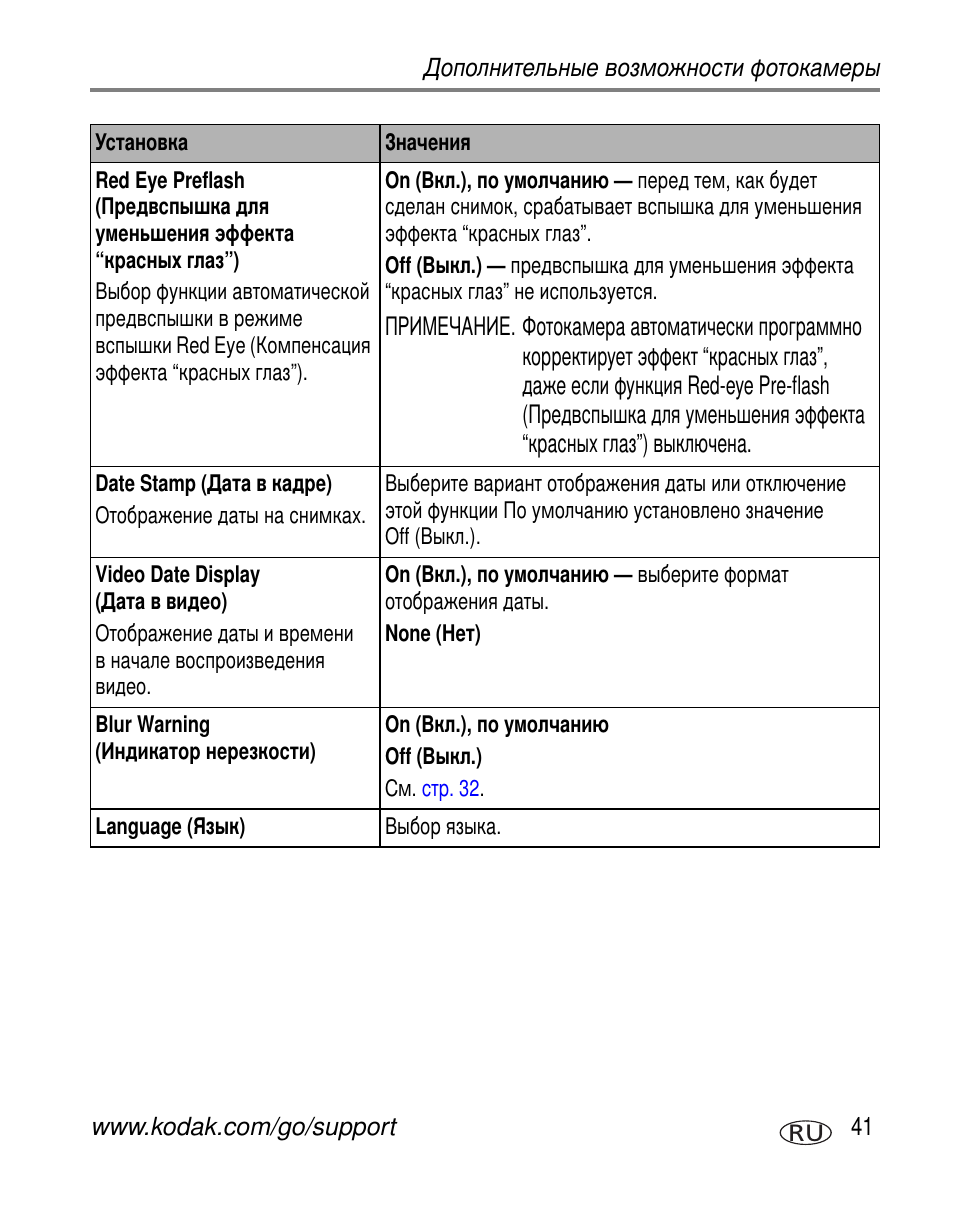 Kodak V603 User Manual | Page 47 / 91