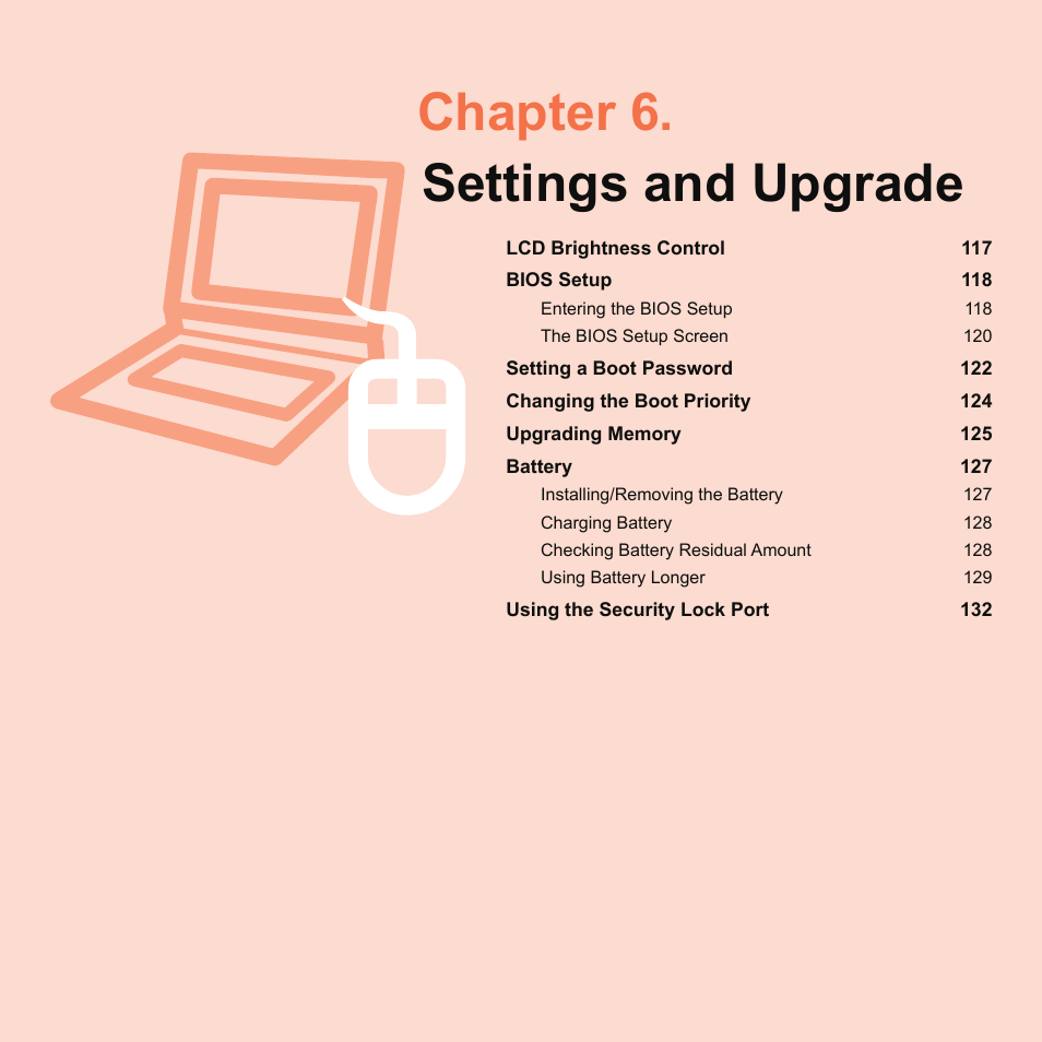 Chapter 6. settings and upgrade | Samsung P55 User Manual | Page 117 / 172