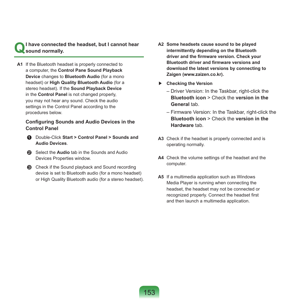 Samsung P55 User Manual | Page 154 / 172