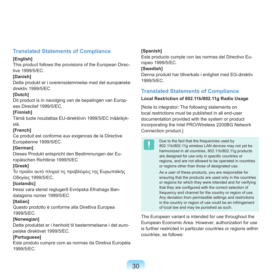 Samsung P55 User Manual | Page 31 / 172