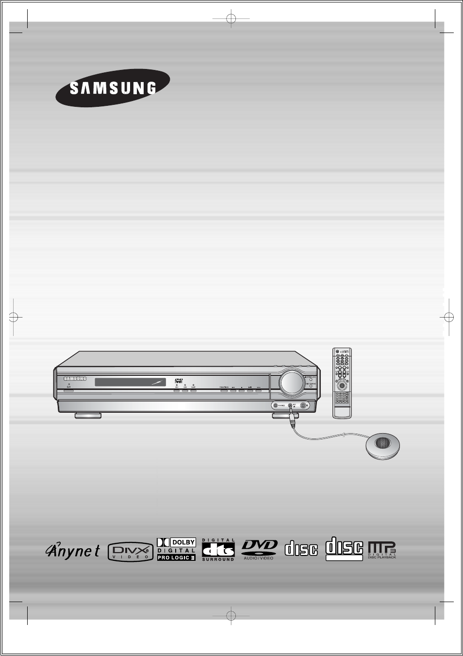 Digital home theater system, Instruction manual, Ht-ds650 | Samsung HT-DS650 User Manual | Page 2 / 78