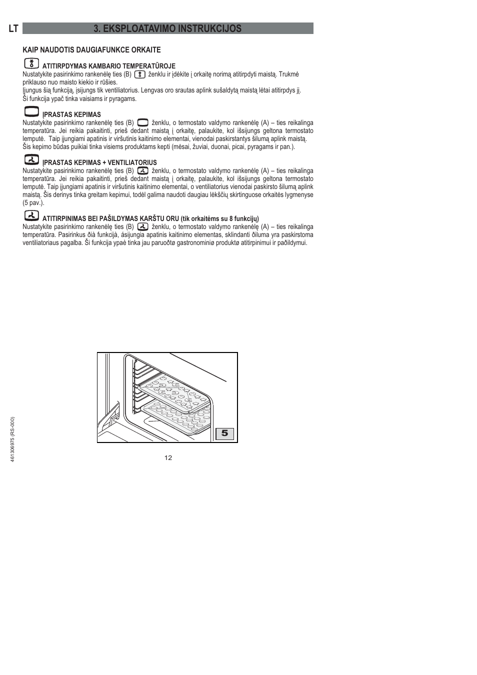 Eksploatavimo instrukcijos | Ardo HX 080 X User Manual | Page 138 / 256