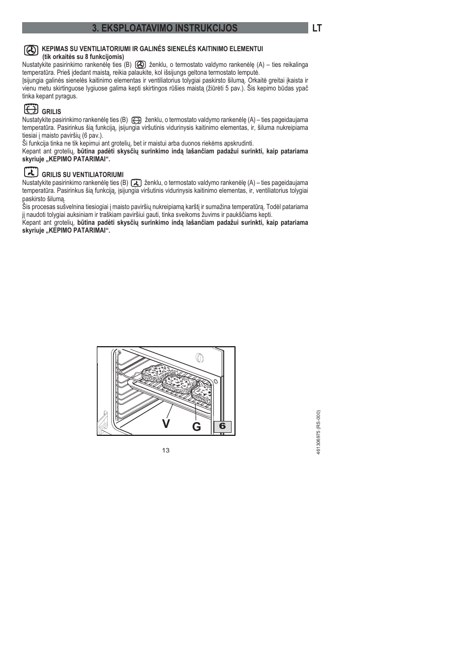 Lt 3. eksploatavimo instrukcijos | Ardo HX 080 X User Manual | Page 139 / 256
