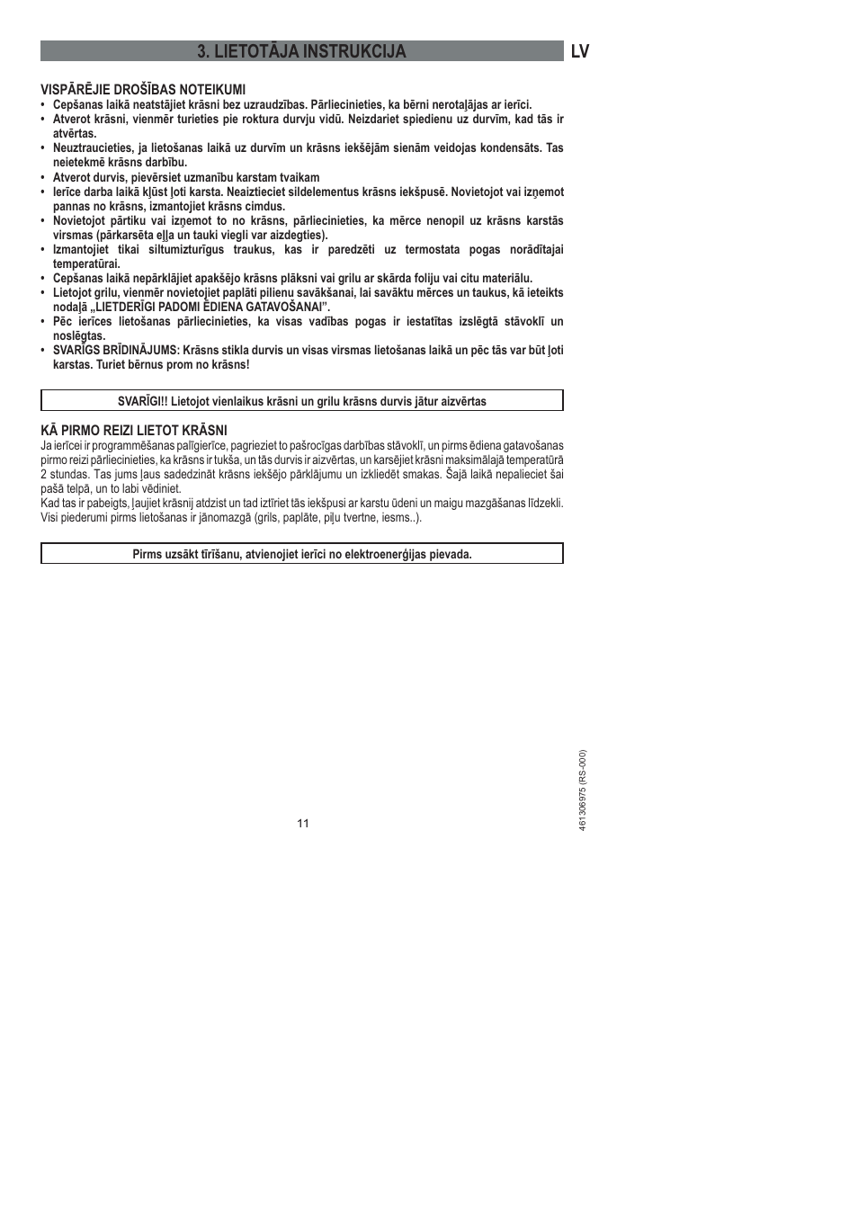 Lietotāja instrukcija | Ardo HX 080 X User Manual | Page 155 / 256