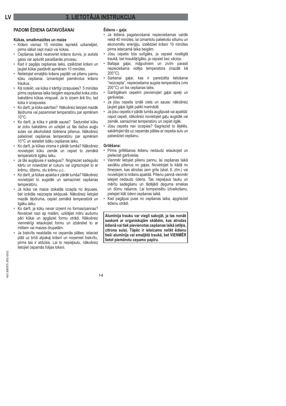 Lietotāja instrukcija | Ardo HX 080 X User Manual | Page 158 / 256