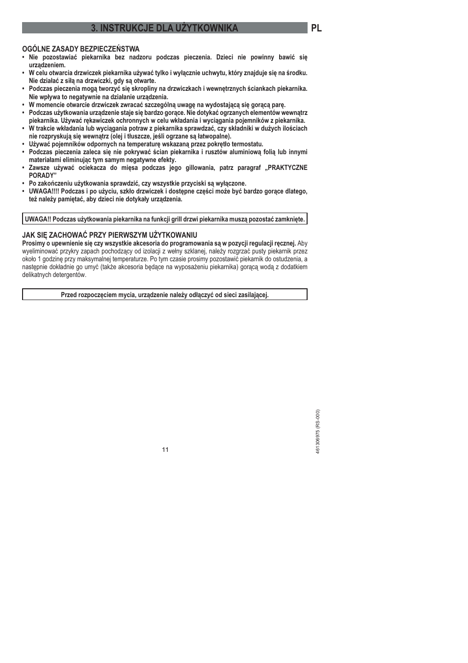 Instrukcje dla użytkownika | Ardo HX 080 X User Manual | Page 173 / 256