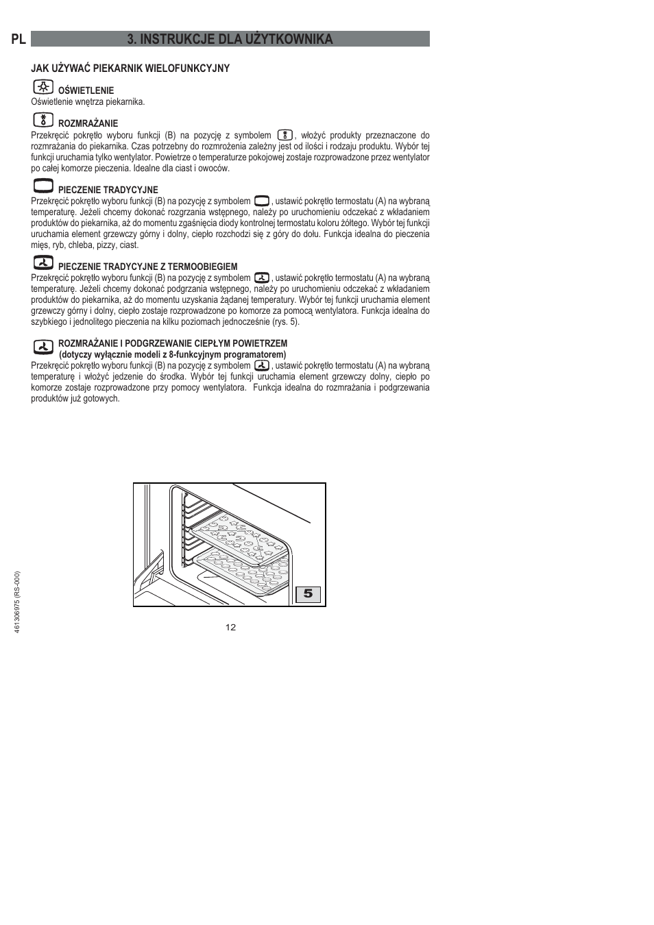 Pl 3. instrukcje dla użytkownika | Ardo HX 080 X User Manual | Page 174 / 256