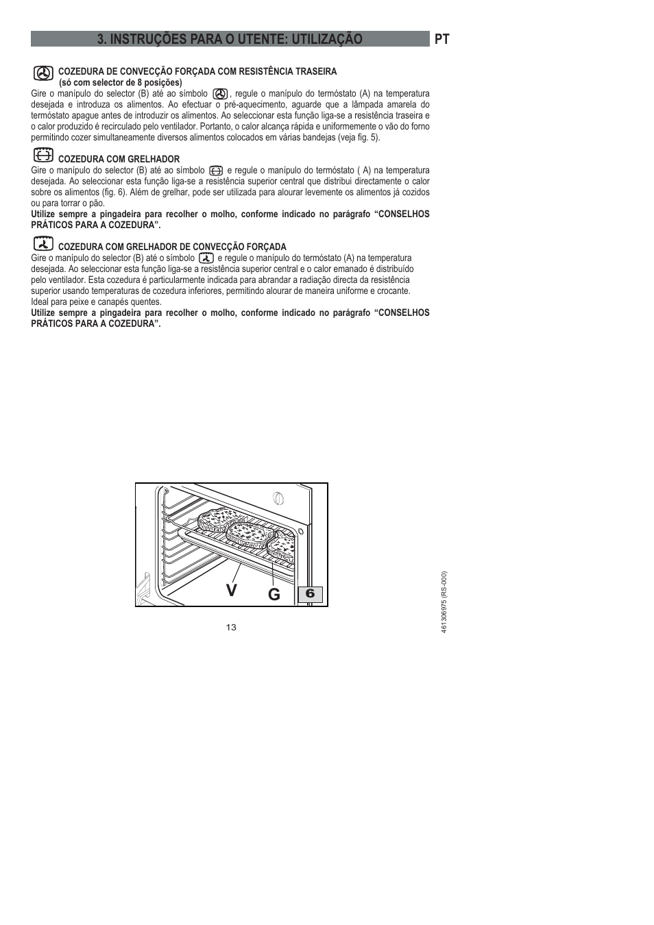 Instruções para o utente: utilização | Ardo HX 080 X User Manual | Page 193 / 256