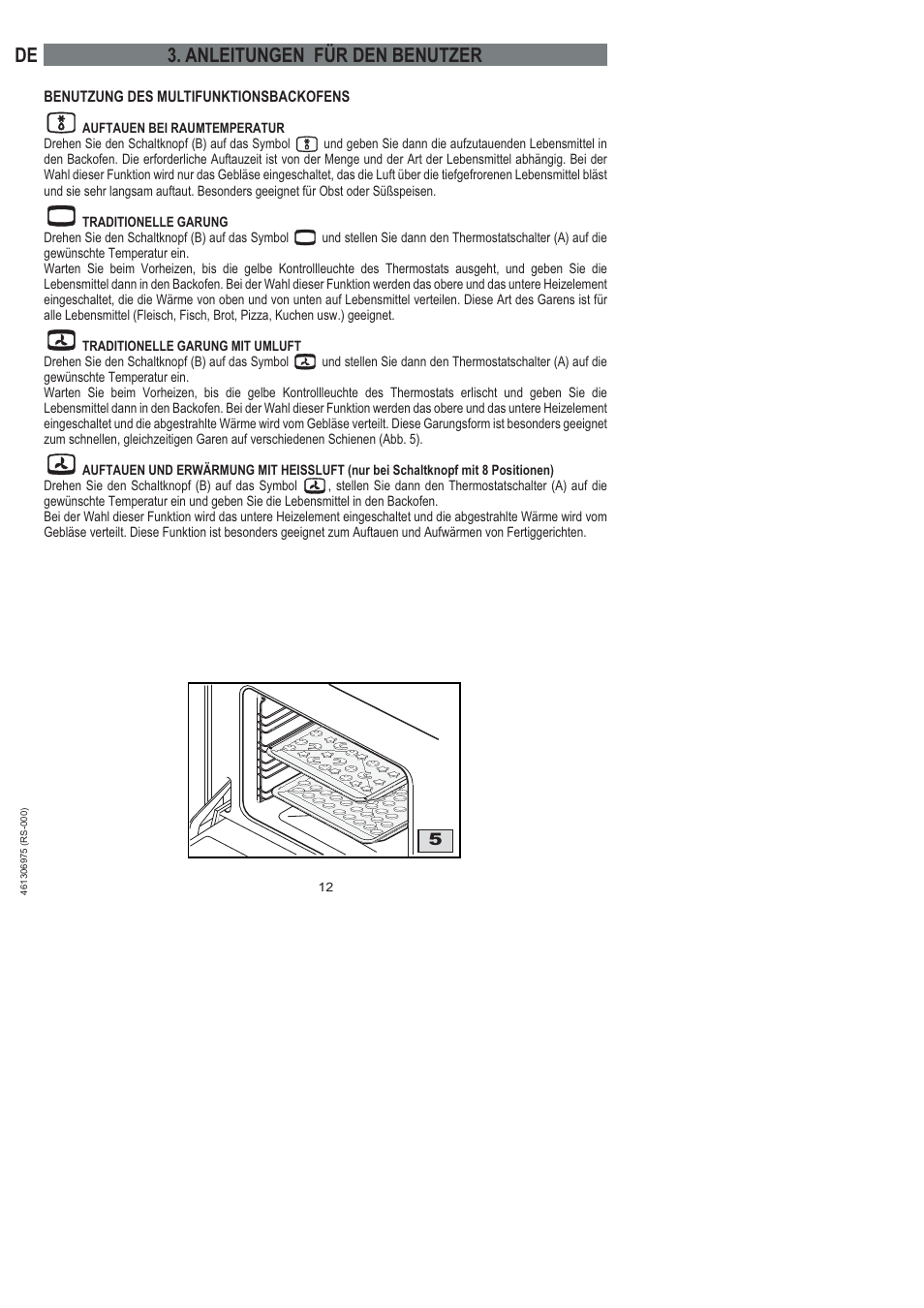 Anleitungen für den benutzer | Ardo HX 080 X User Manual | Page 30 / 256