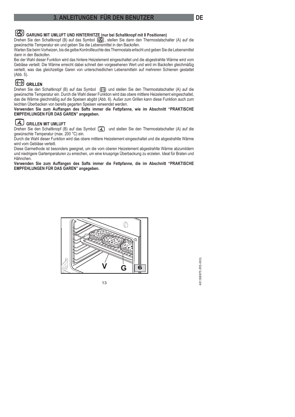 Anleitungen für den benutzer | Ardo HX 080 X User Manual | Page 31 / 256