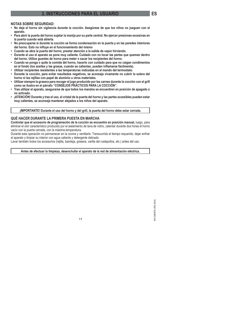 Instrucciones para el usuario | Ardo HX 080 X User Manual | Page 47 / 256