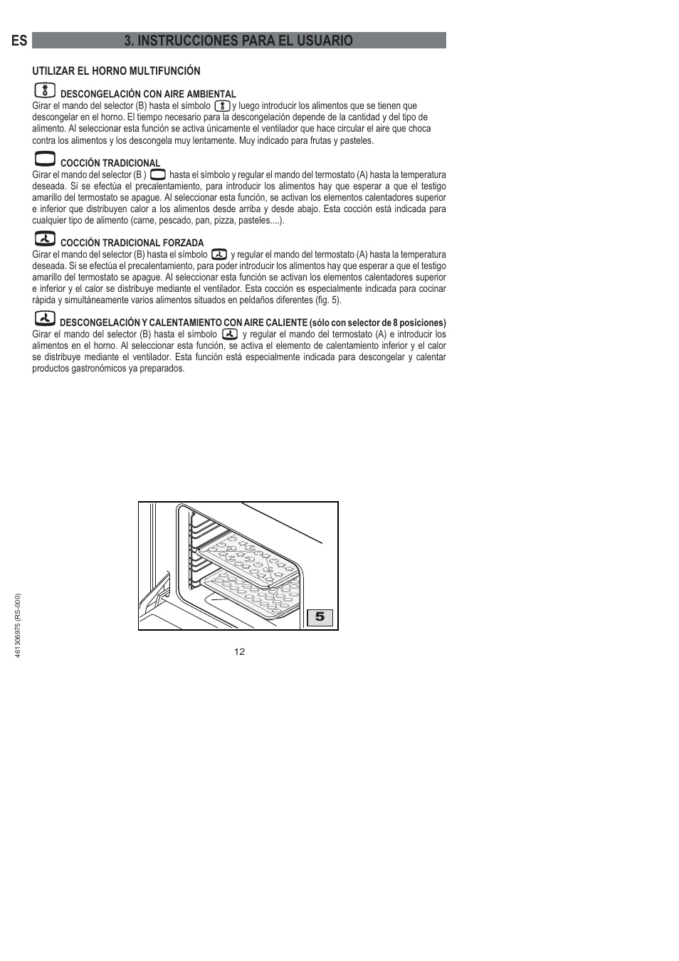 Instrucciones para el usuario | Ardo HX 080 X User Manual | Page 48 / 256