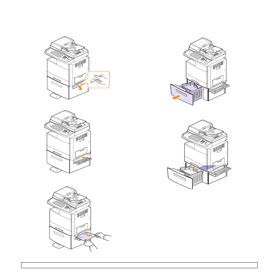 In the optional high capacity feeder | Samsung CLX-8385ND Series User Manual | Page 113 / 201