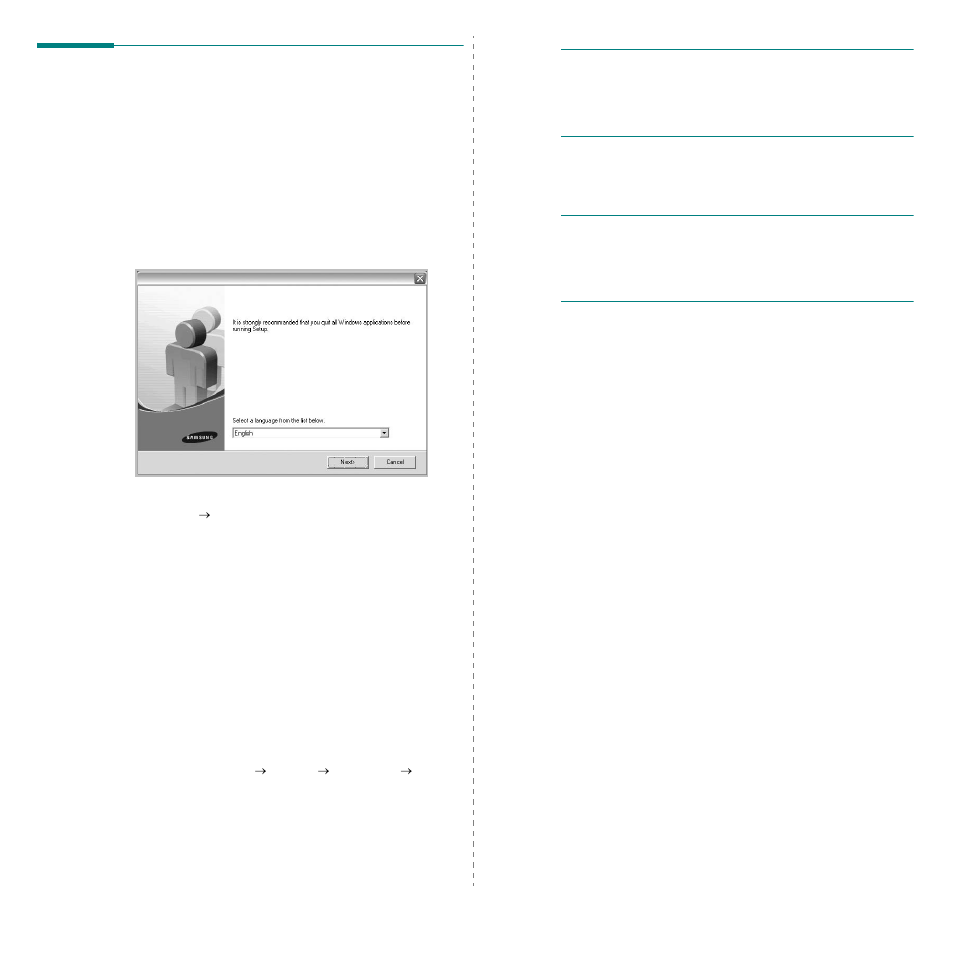 Installing mono printer driver | Samsung CLX-8385ND Series User Manual | Page 163 / 201