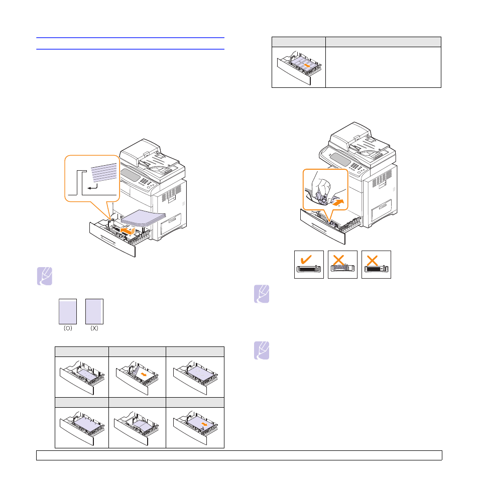 Loading paper | Samsung CLX-8385ND Series User Manual | Page 43 / 201