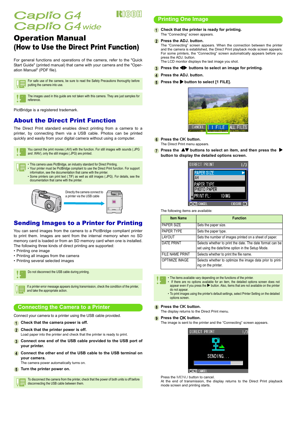 Samsung CAPILO G4 Wide User Manual | 2 pages