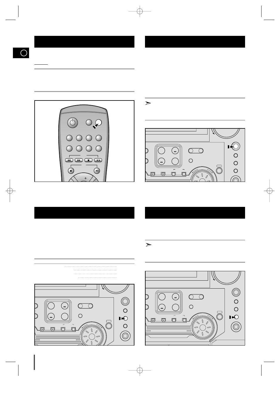 Mute function, Selecting an equalizer preset, Power sound/surround function | D.s.p function, Mute function power sound/surround function, Selecting an equalizer preset 2 1 | Samsung MAX-ZL65GBR User Manual | Page 22 / 27