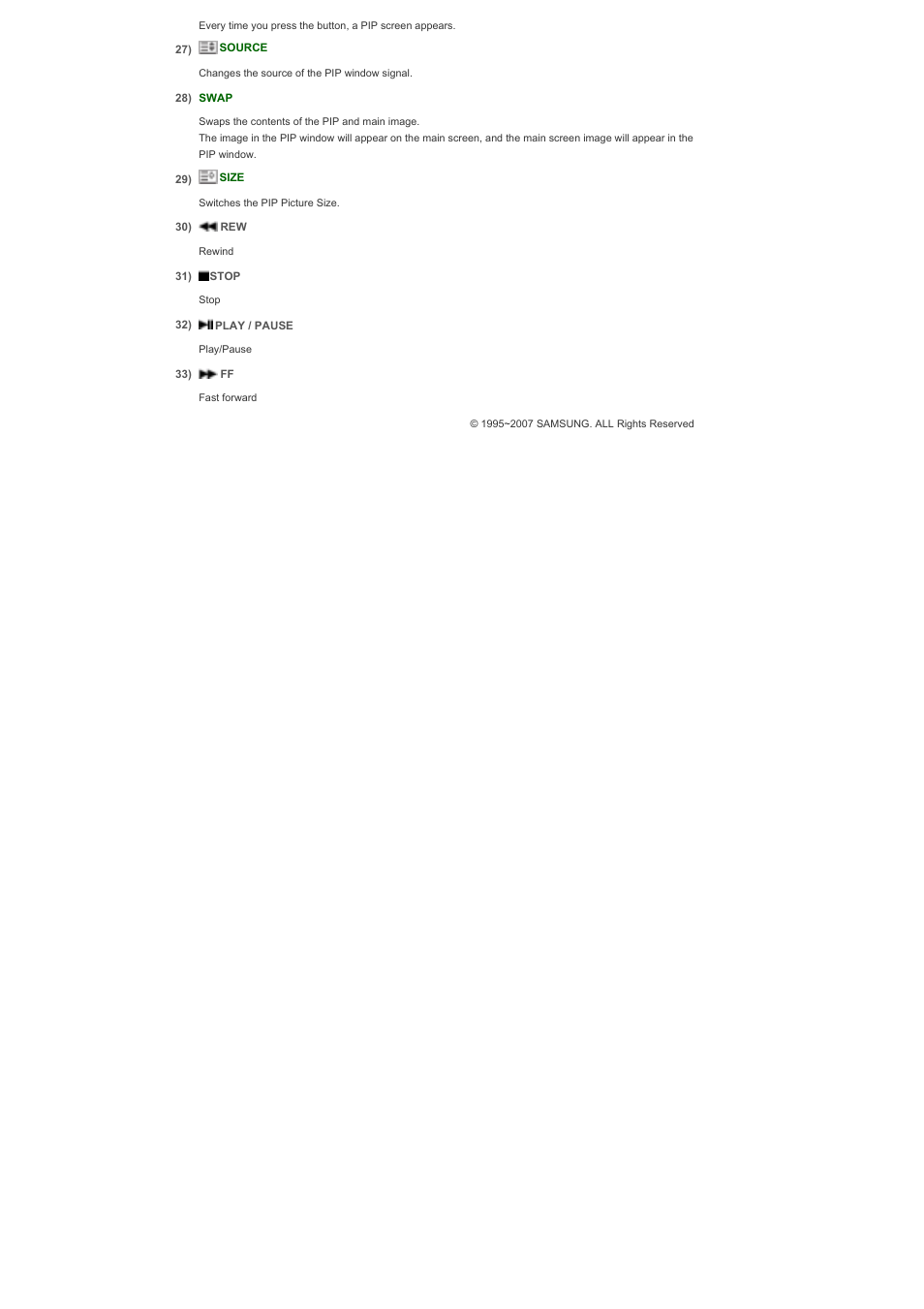 Samsung 460DX User Manual | Page 18 / 90