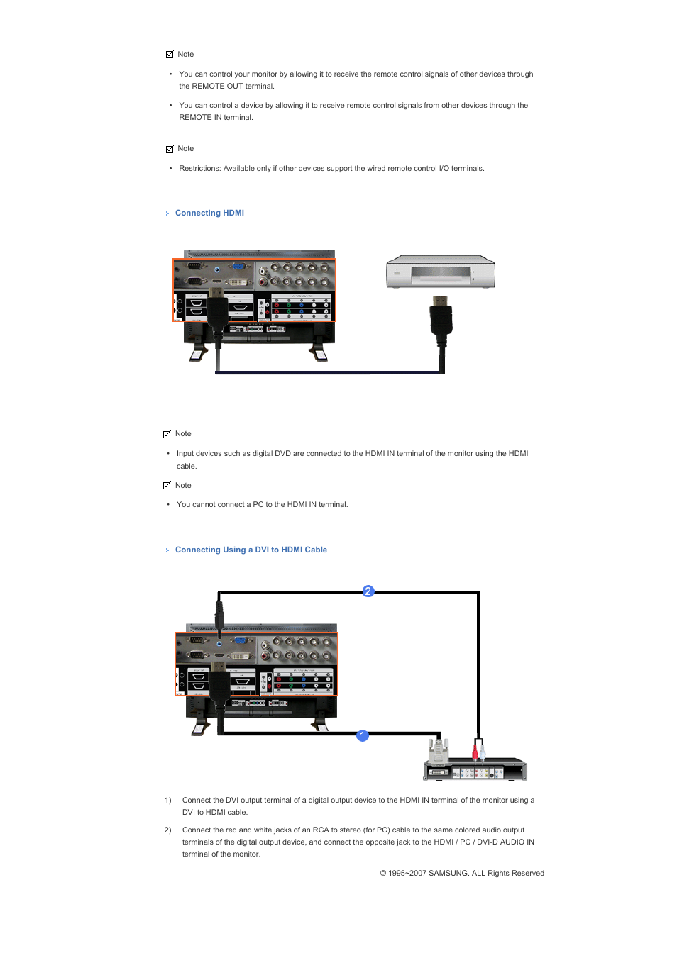 Samsung 460DX User Manual | Page 39 / 90