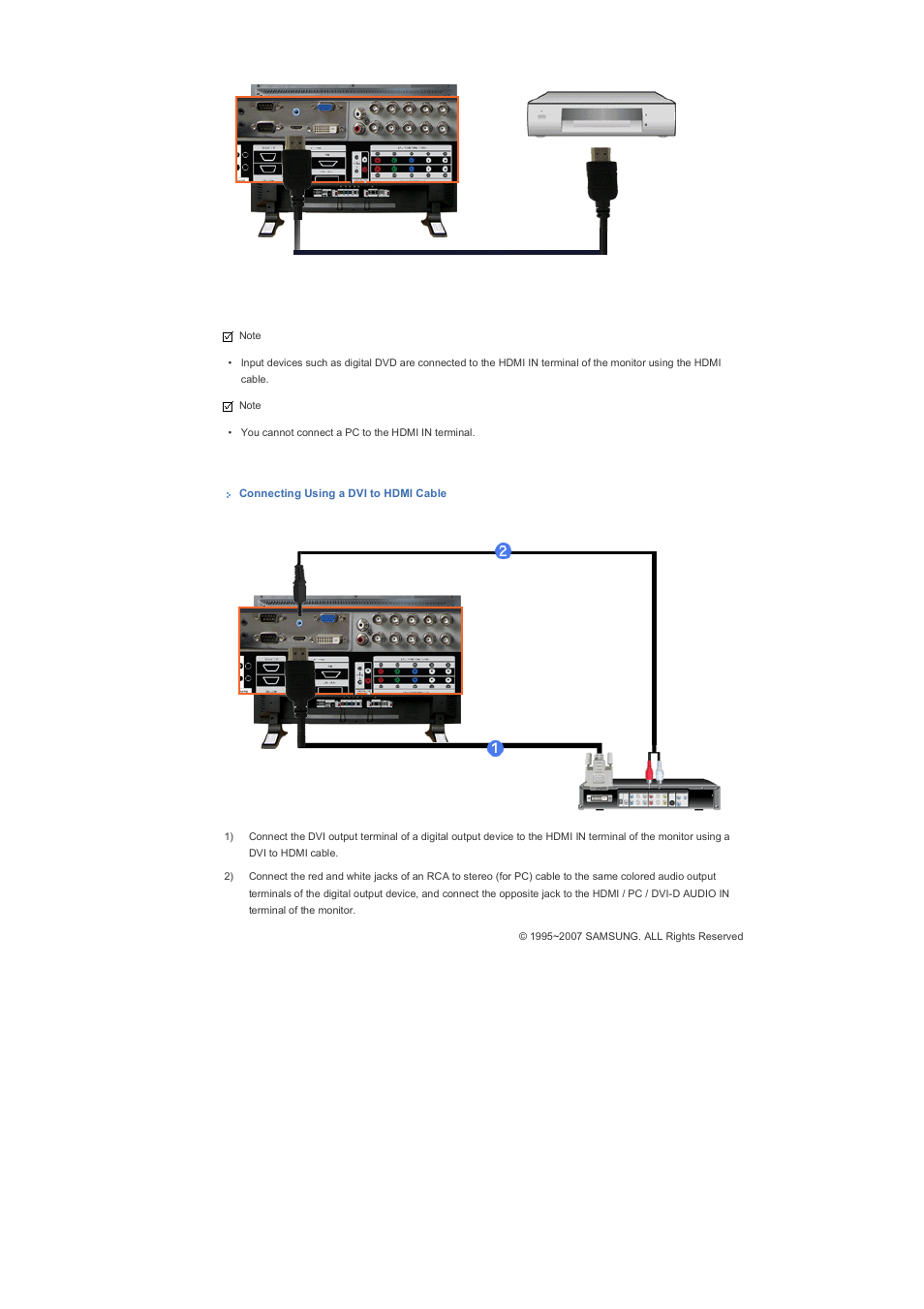 Samsung 460DX User Manual | Page 40 / 90