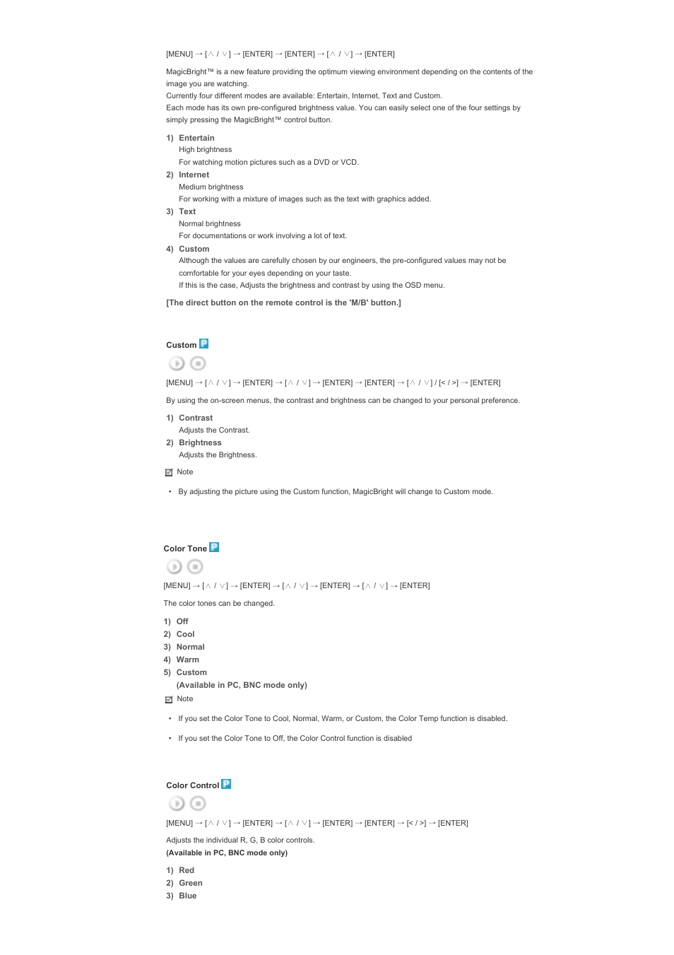 Samsung 460DX User Manual | Page 62 / 90
