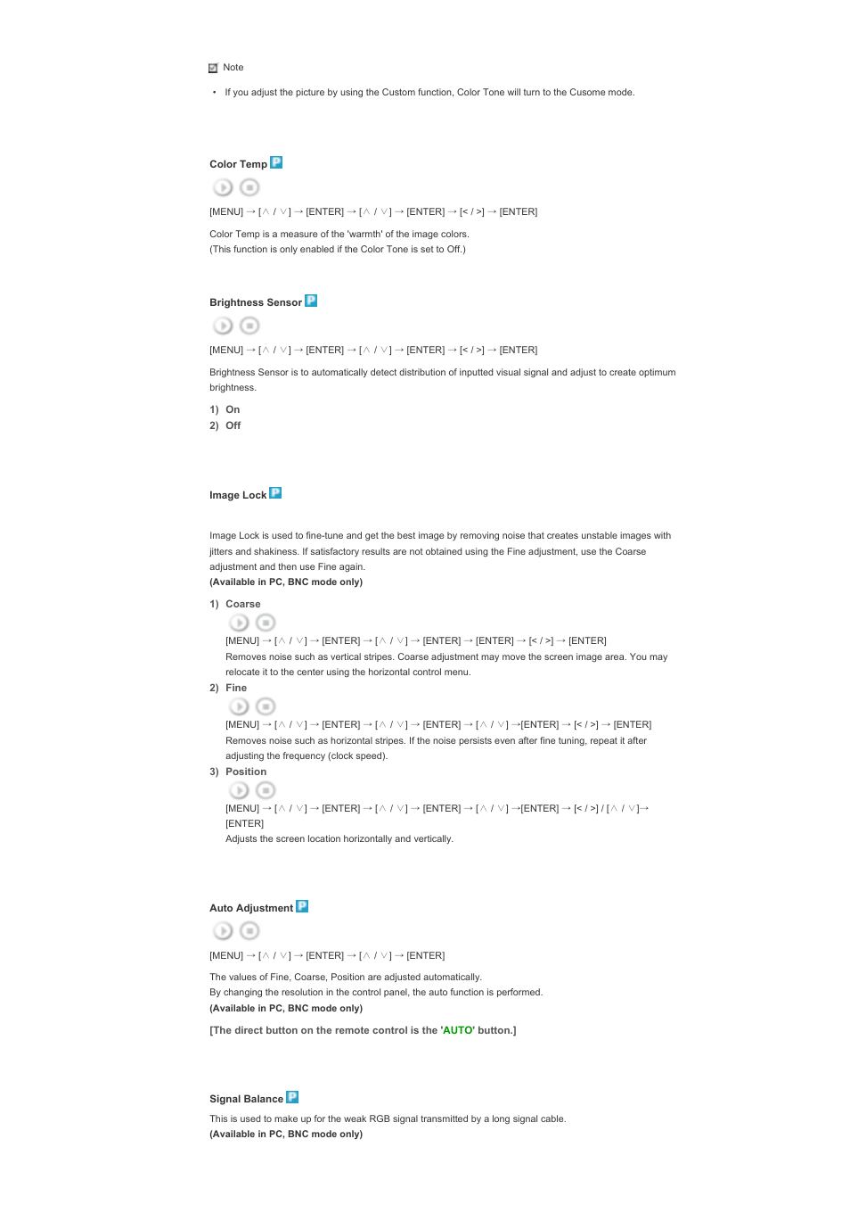 Samsung 460DX User Manual | Page 63 / 90