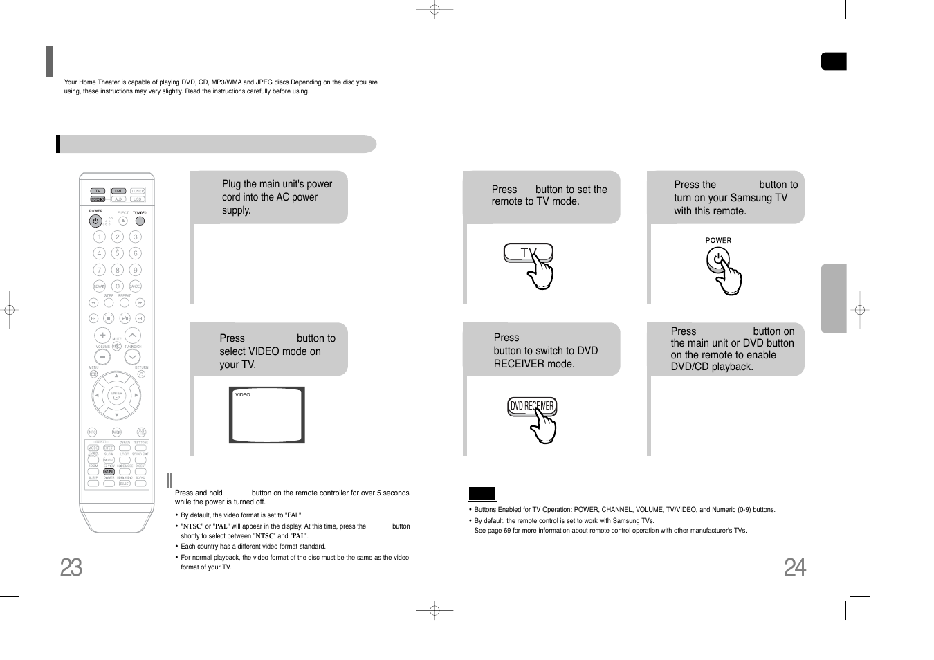 Before using your home theater | Samsung AH68-01852B User Manual | Page 13 / 40