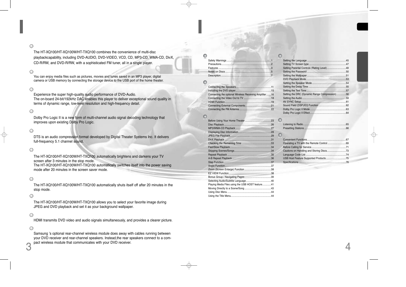 Samsung AH68-01852B User Manual | Page 3 / 40