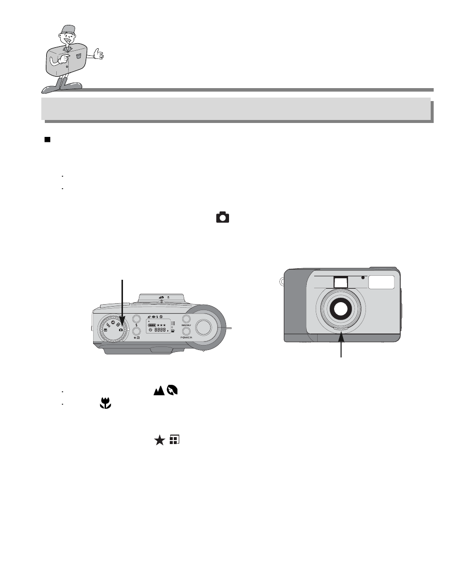 Camera working mode | Samsung Digimax 130 User Manual | Page 22 / 84