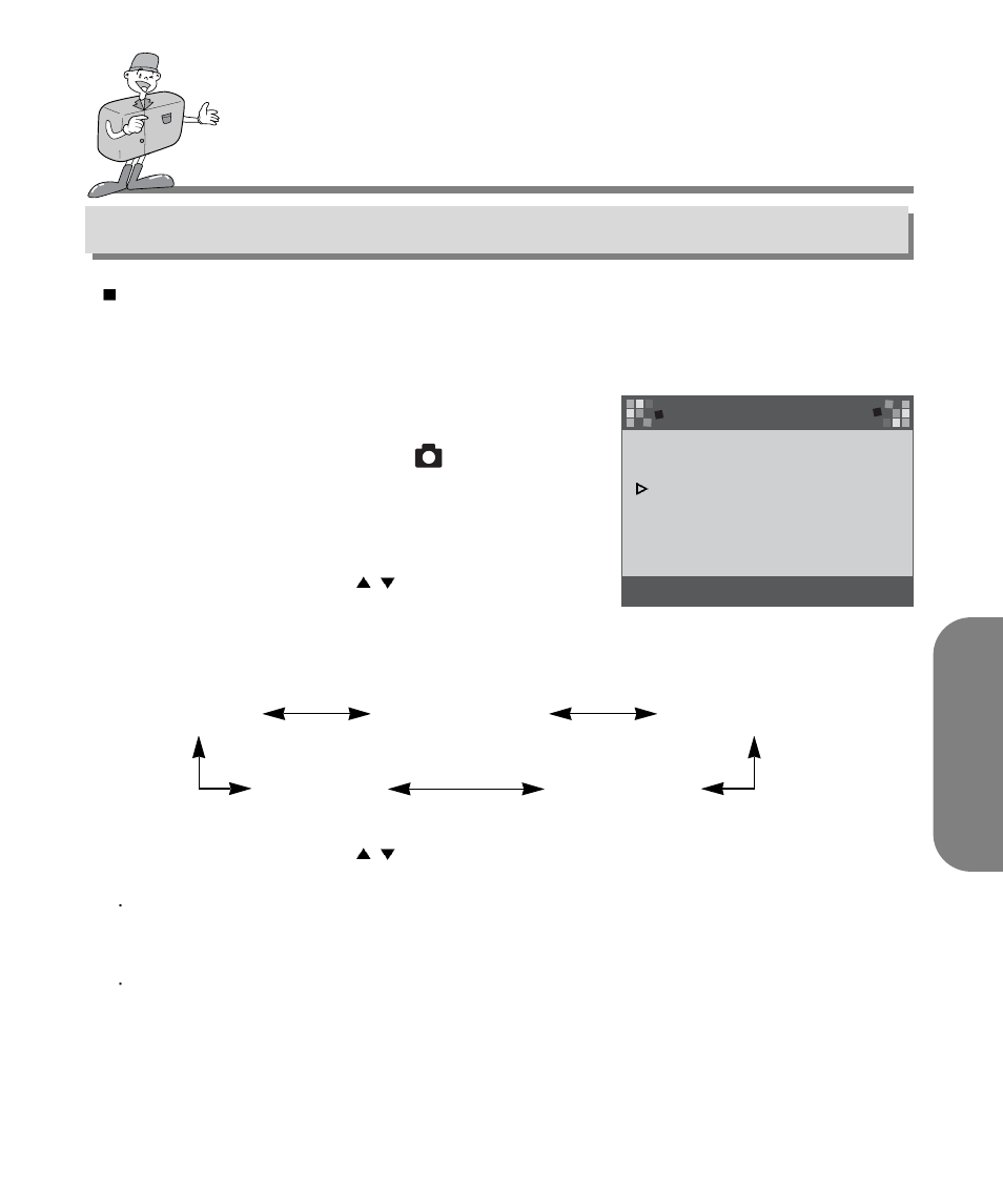 Setting up the function | Samsung Digimax 130 User Manual | Page 35 / 84