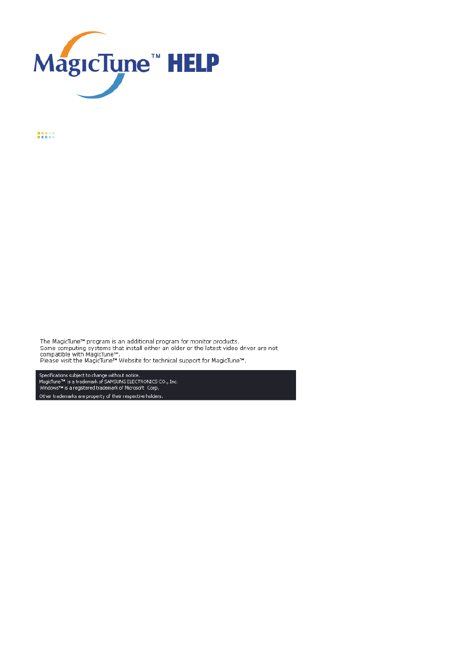 Uninstall | Samsung 205BW User Manual | Page 42 / 63