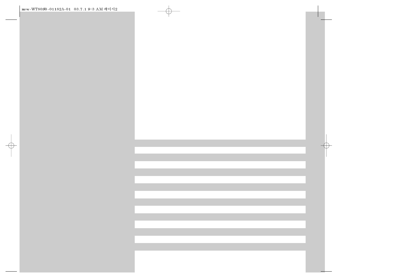 Specifications | Samsung WT80S2SG User Manual | Page 2 / 7