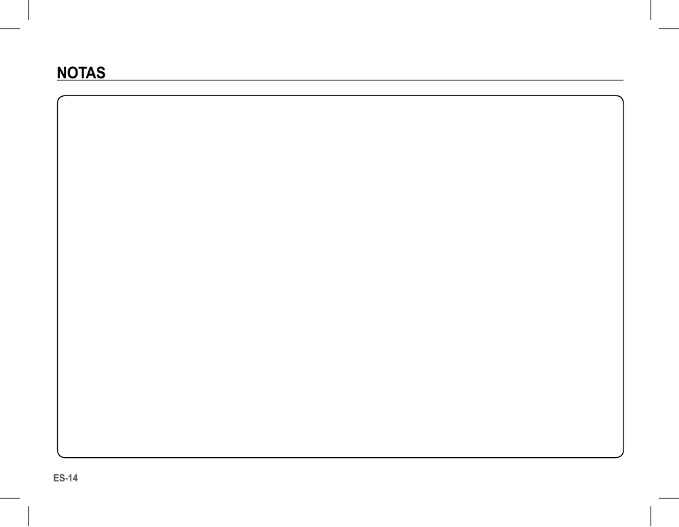 Notas | Samsung BL103 User Manual | Page 31 / 34