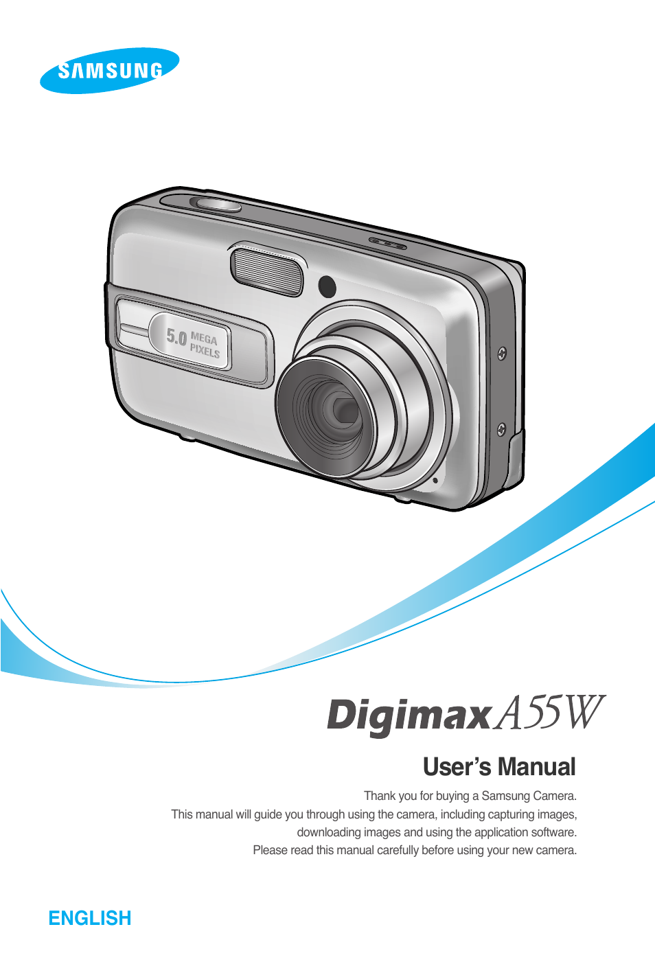 Samsung Digimax A55W User Manual | 132 pages