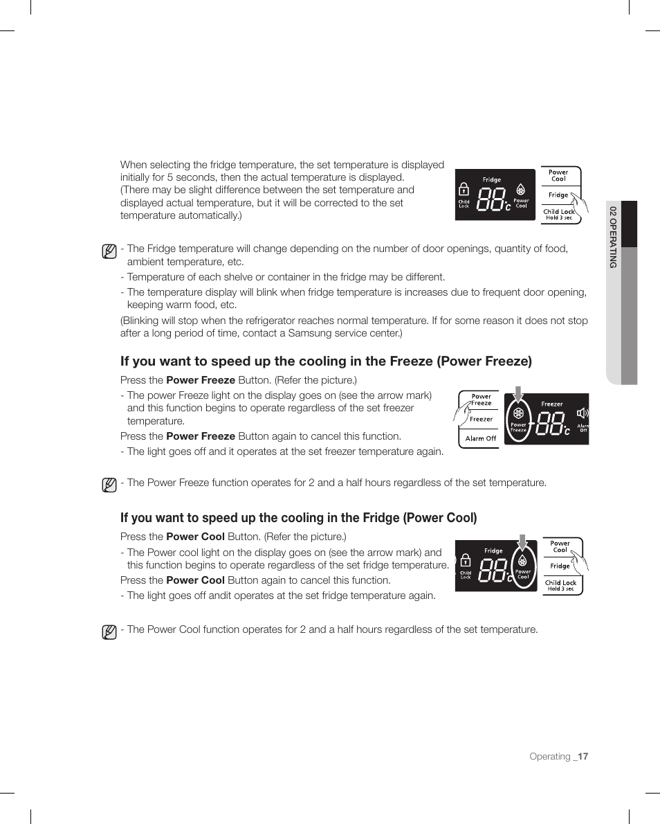 Samsung RB214AB User Manual | Page 17 / 28