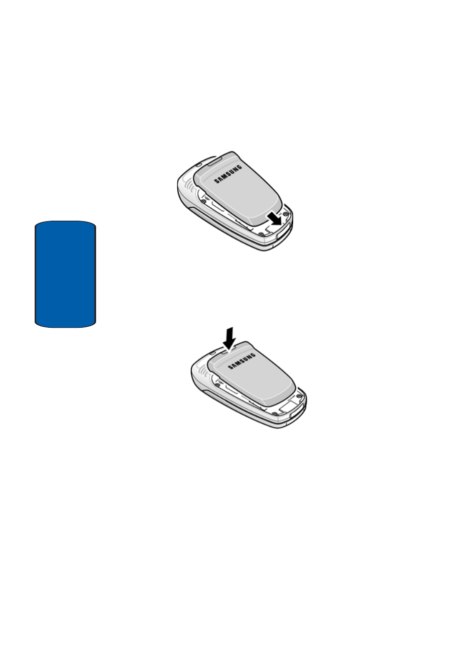 Charging a battery | Samsung SGH-x495 Series User Manual | Page 12 / 172