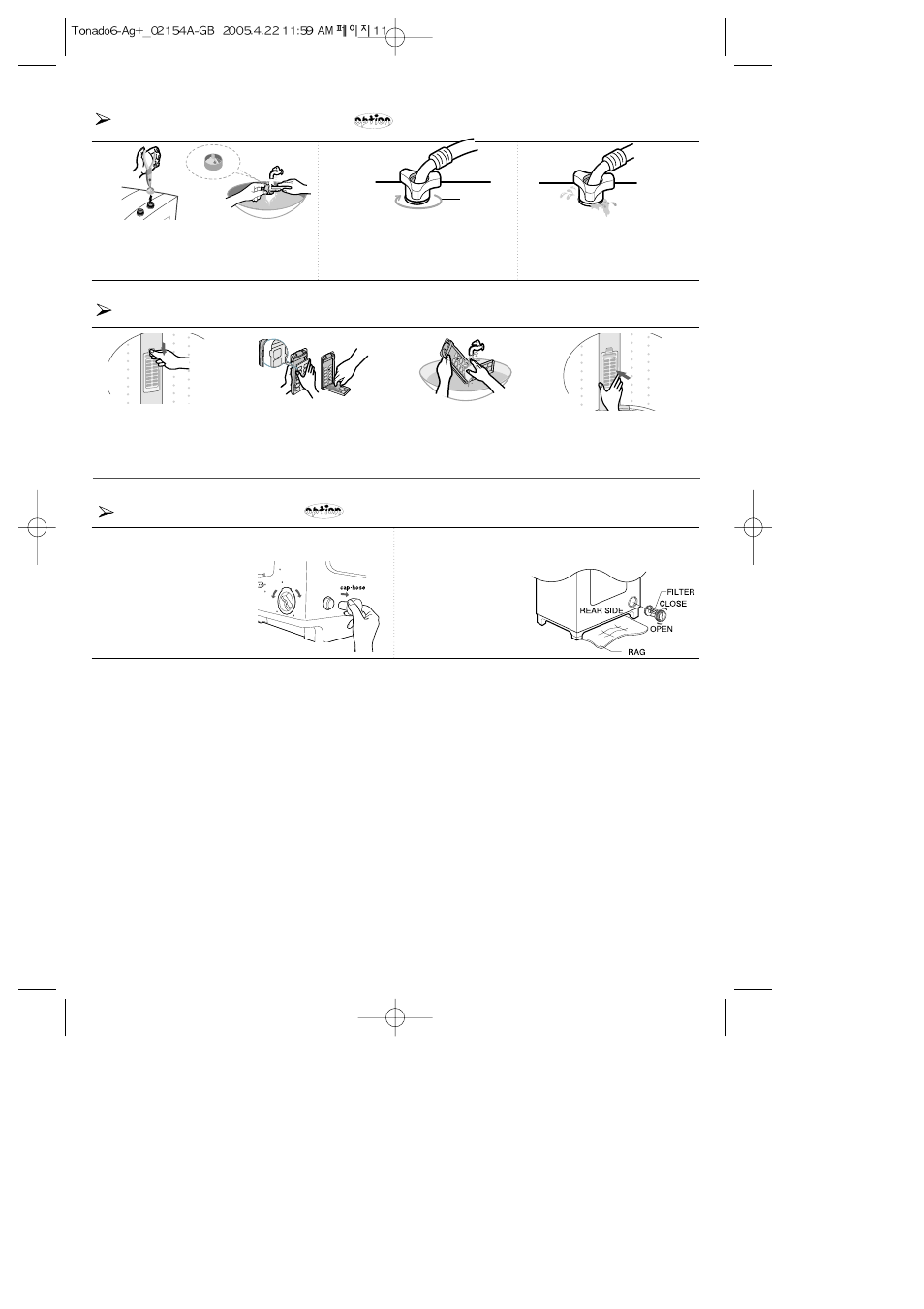 Troubleshooting | Samsung DC68-02154A User Manual | Page 11 / 14