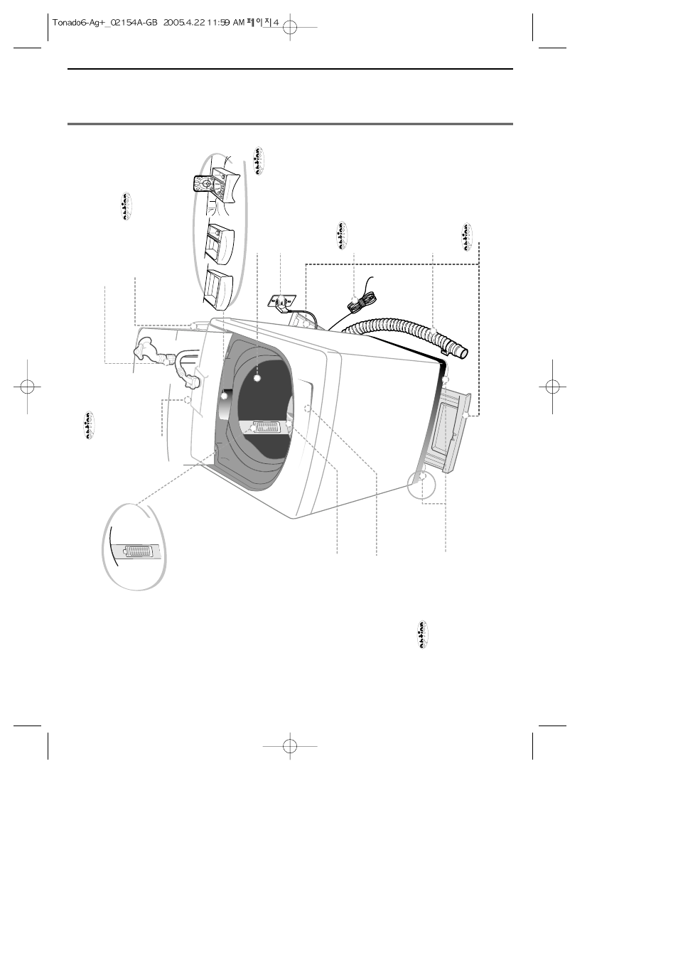 Description of parts | Samsung DC68-02154A User Manual | Page 4 / 14