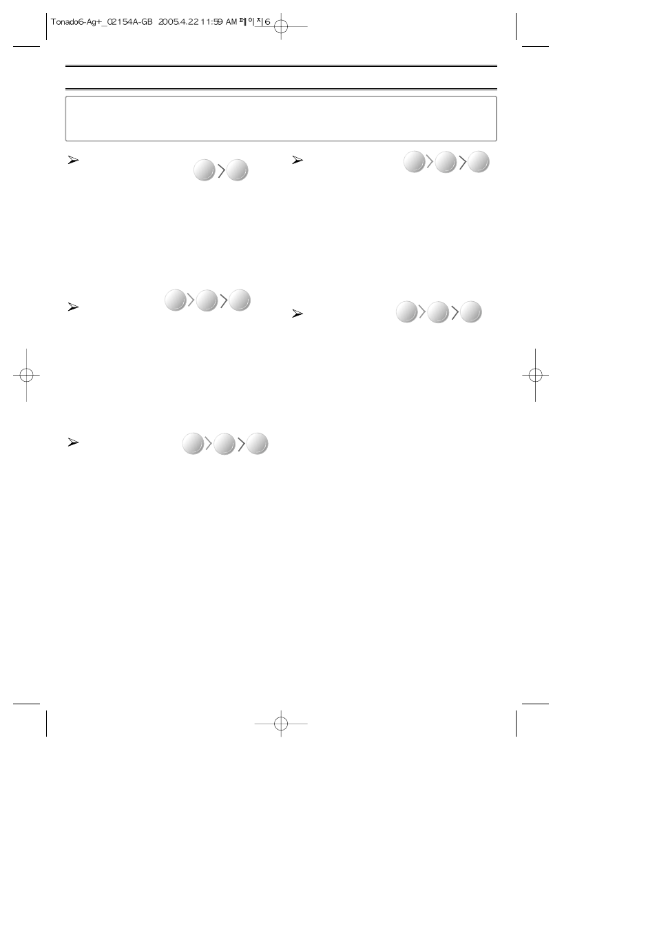 Washing procedure | Samsung DC68-02154A User Manual | Page 6 / 14