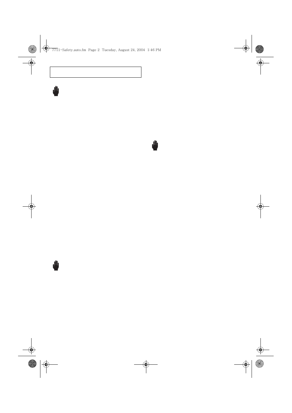 Safety, Hese, Nstructions | Recautions to, Void, Ossible, Xposure to, Xcessive, Icrowave, Nergy | Samsung DE7711 User Manual | Page 2 / 18