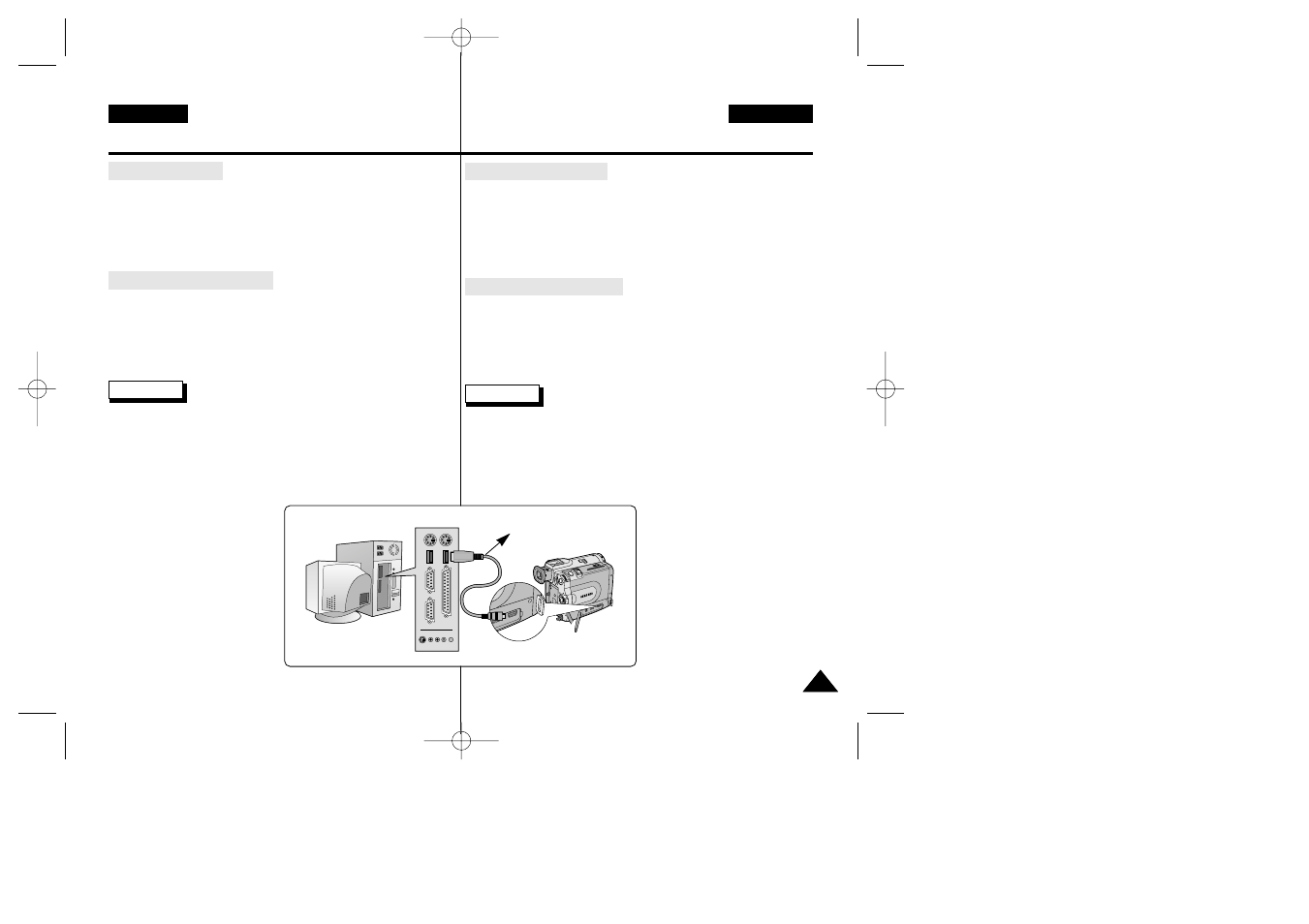 Interfaz usb, Usb interface | Samsung VP-D34(i) User Manual | Page 81 / 107
