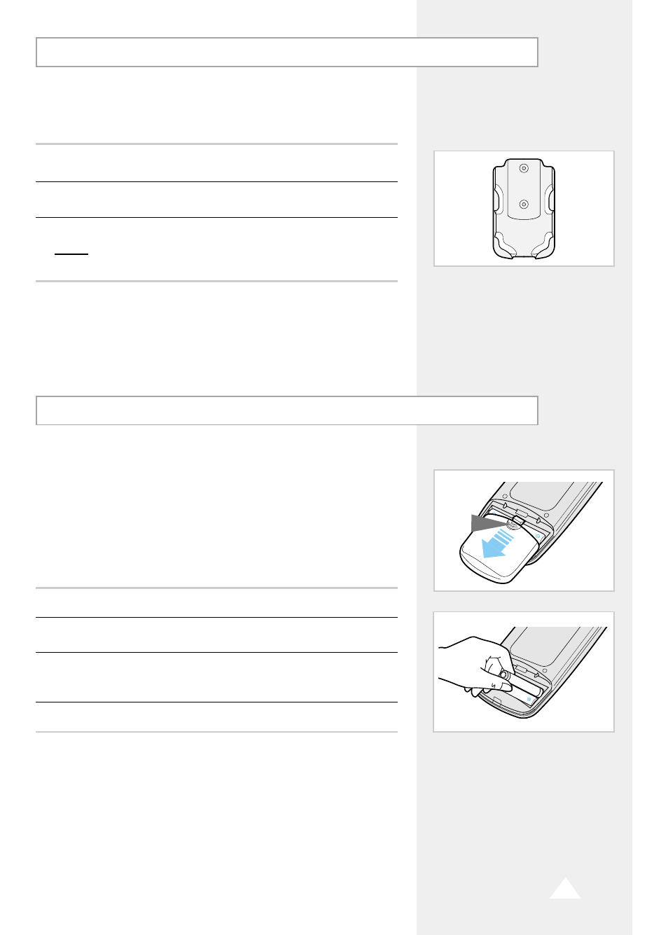 Installing the remote control holder on the wall, Inserting the remote control batteries | Samsung AS091VE/D User Manual | Page 7 / 24