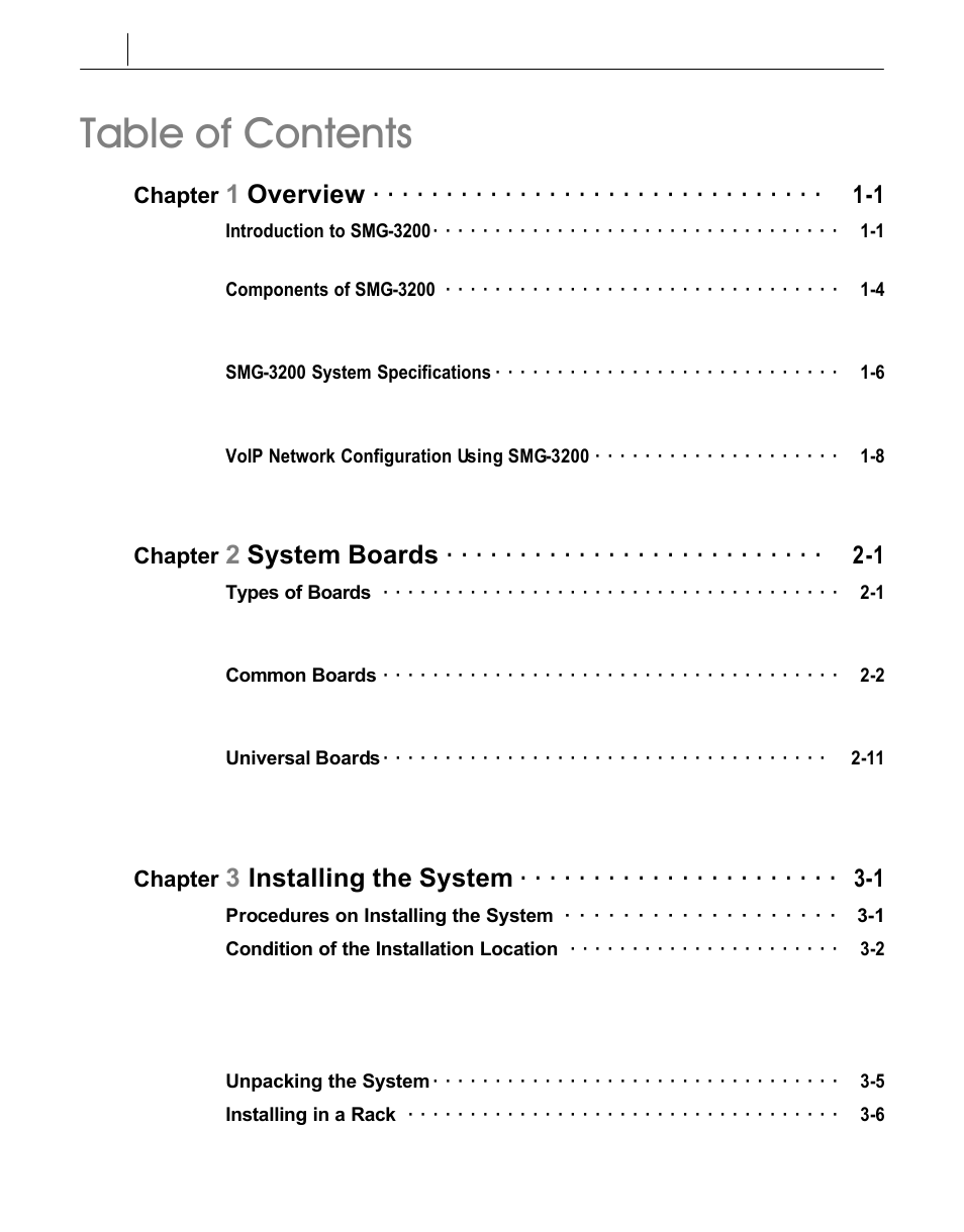 Samsung SMG-3200 User Manual | Page 6 / 228