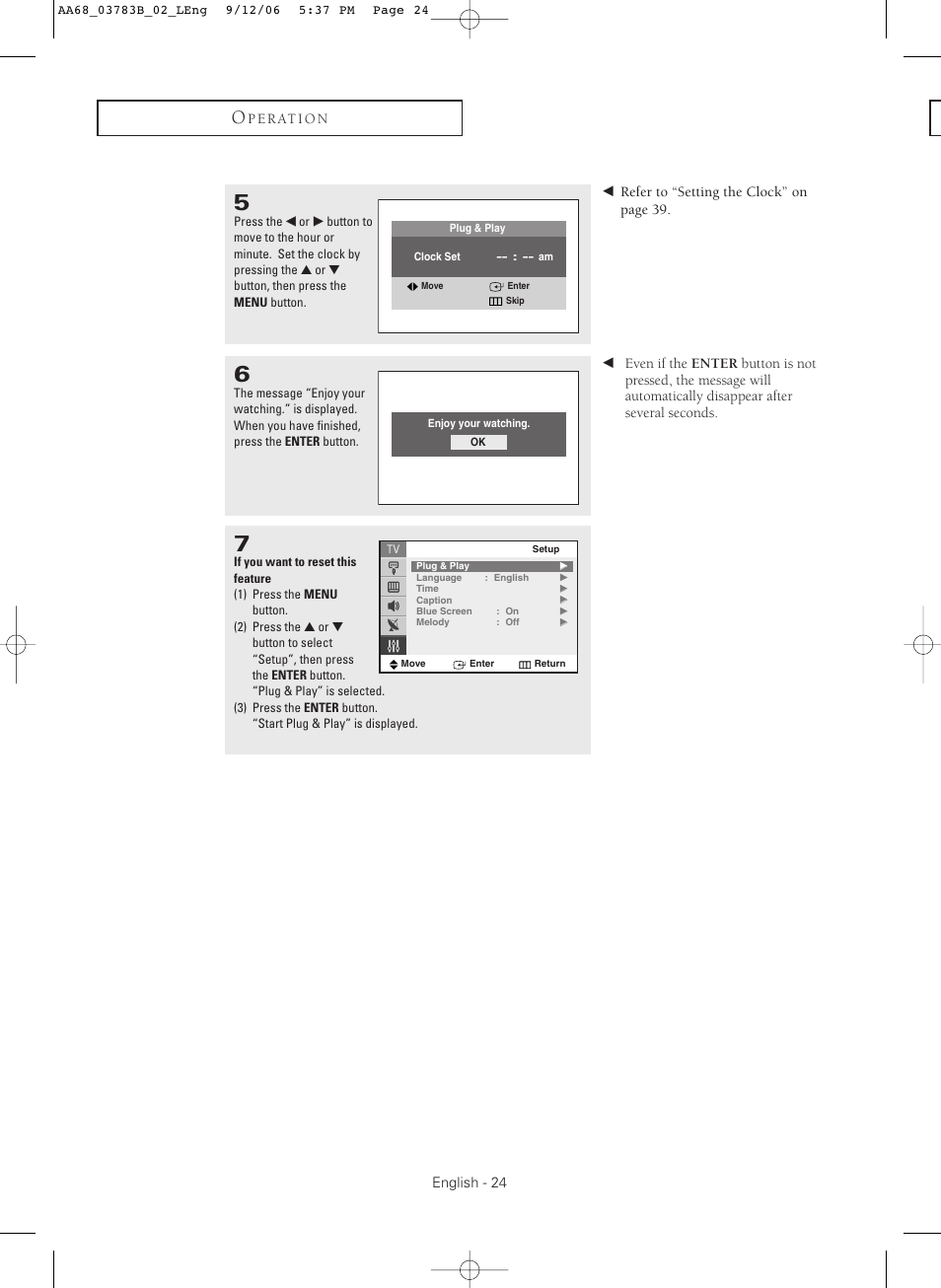 Samsung CL-29Z40MQ User Manual | Page 24 / 64