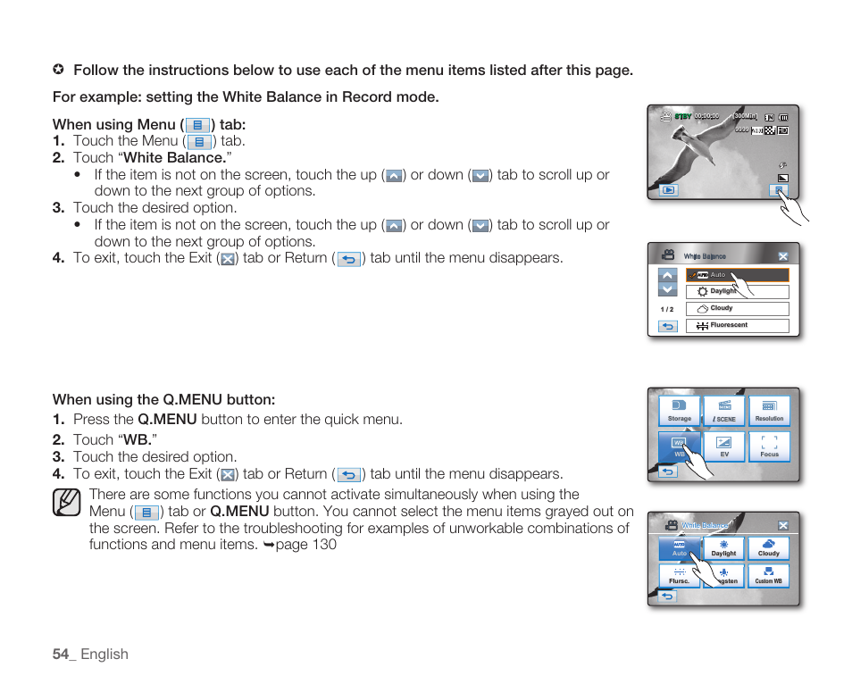 Samsung HMX-H104BN User Manual | Page 68 / 147