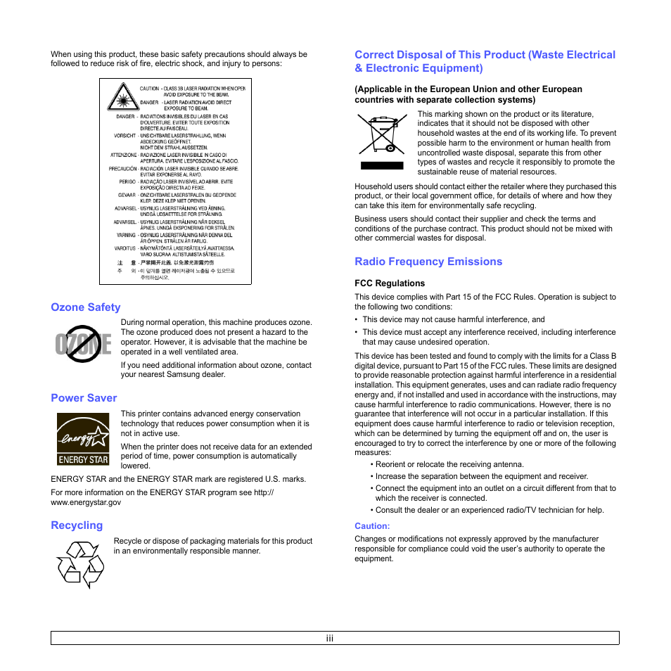 Samsung CLP-610 User Manual | Page 10 / 111