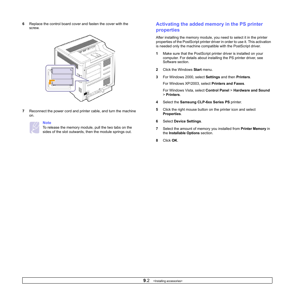 Samsung CLP-610 User Manual | Page 63 / 111