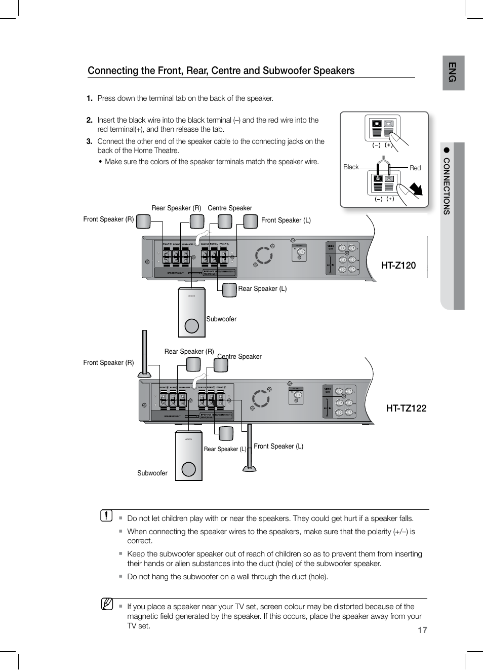 En g | Samsung HT-TZ122 User Manual | Page 18 / 60