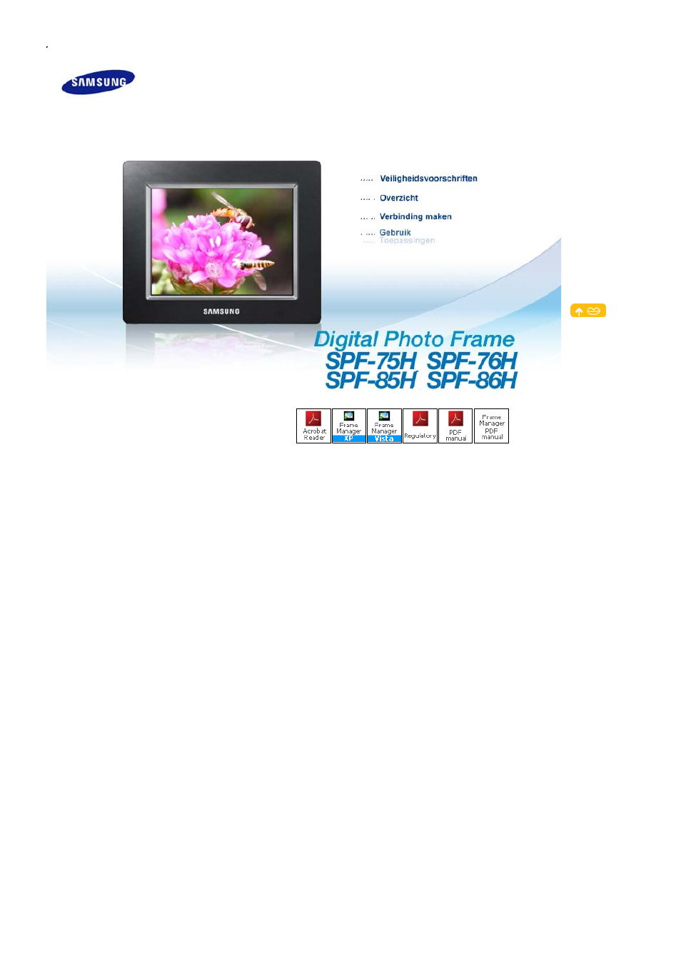 Samsung SPF-86H User Manual | 27 pages